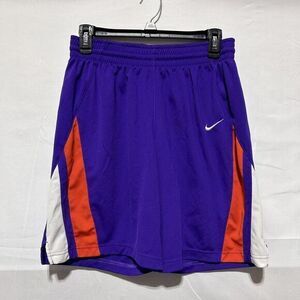 Nike‎ Clemson Tigers Basketball Training Shorts Women's Medium Purple Orange